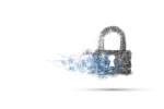 cybersecurity lock background