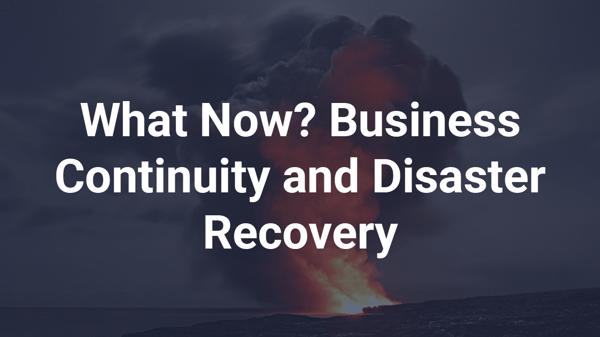 business continuity and disaster recover banner