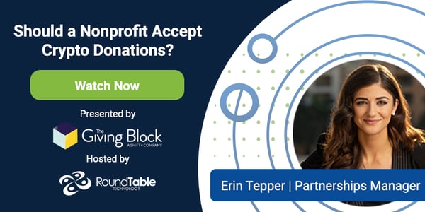 watch should a nonprofit accept crypto donations now