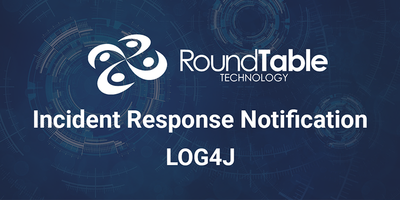 Incidence Response Notification: log4j